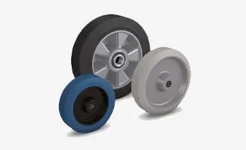 ruedas de goma