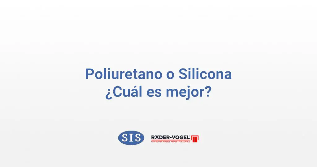 ruedas poliuretano vs silicona