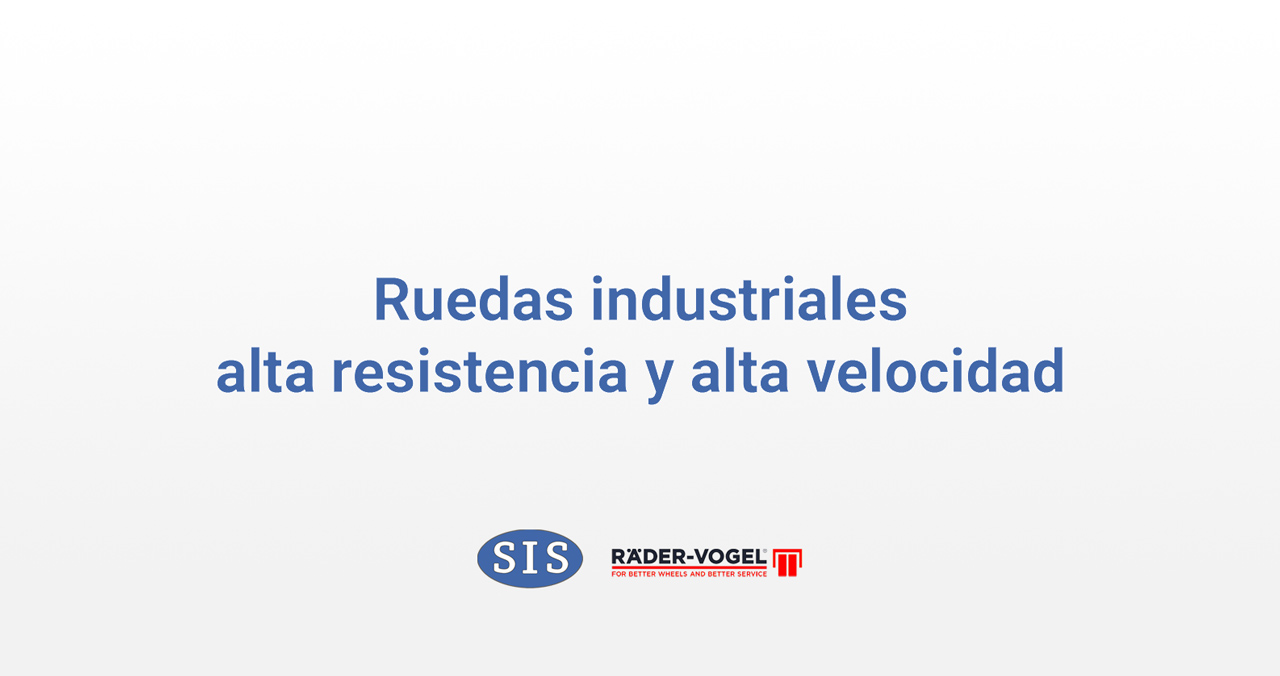 ruedas alta resistencia y alta velocidad