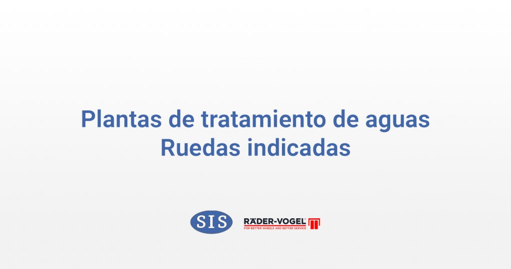 ruedas plantas tratamiento de aguas